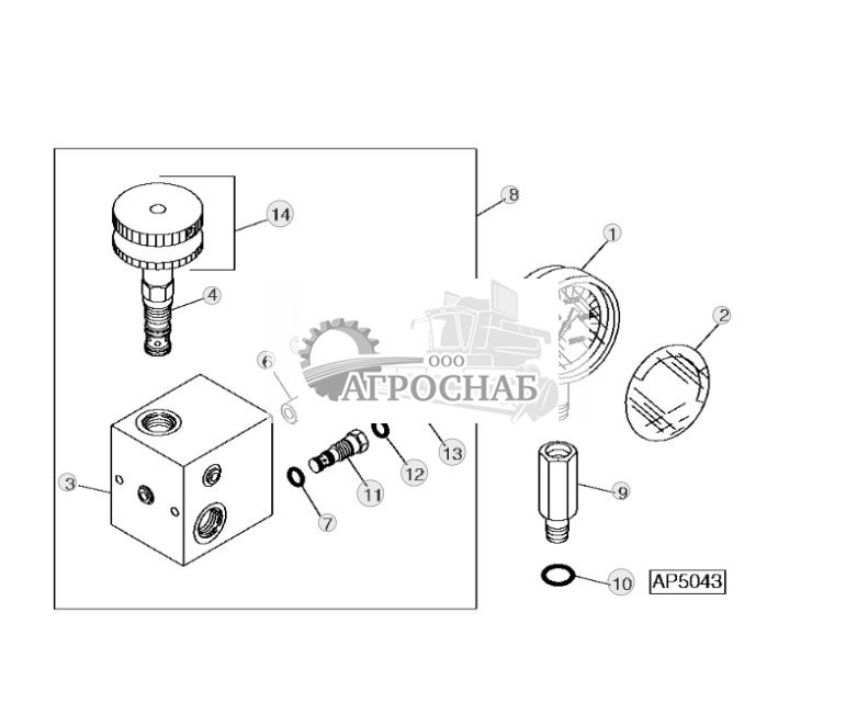 МАНОМЕТР И РЕГУЛИРОВОЧНЫЙ КЛАПАН - ST518998 114.jpg